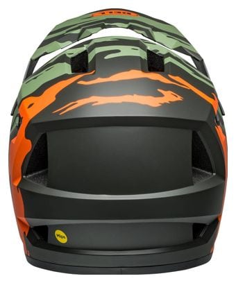 Casque Intégral Bell Sanction 2 DLX Mips Vert/Orange