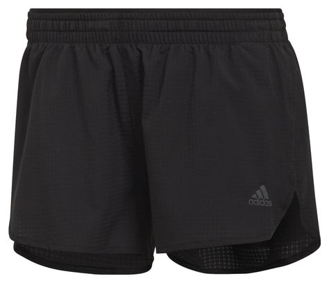 adidas Damen Shorts Performance Run Fast 3in Schwarz