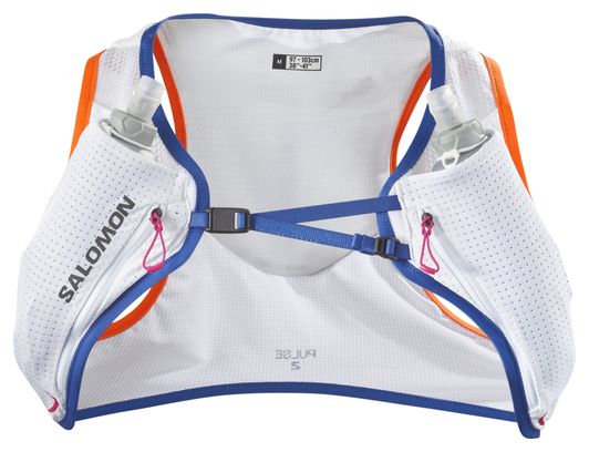 Veste d'hydratation Unisexe Salomon Pulse 2 Set Marathon Blanc