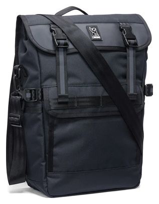 Sacoche Porte Bagage Chrome Holman Pannier Bag Noir