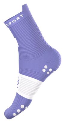Calzini Compressport Pro Racing v4.0 Run High Ironman 2026 Blu/Bianco