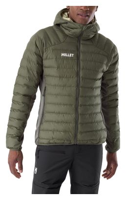 Piumino Millet Fitz Roy Warm Hoodie verde da uomo