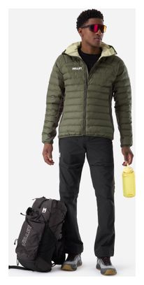 Piumino Millet Fitz Roy Warm Hoodie verde da uomo