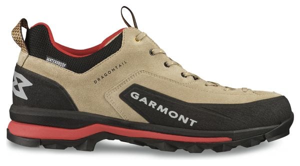 Garmont Dragontail WP Beige/Red Hiking Shoes