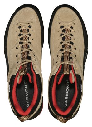 Garmont Dragontail WP Beige/Red Hiking Shoes