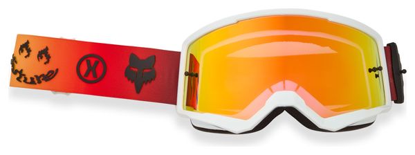 Fox Main Hello Future MTB Mask White/Yellow