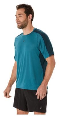 Maillot manches courtes Asics Fujitrail Elite Bleu Homme