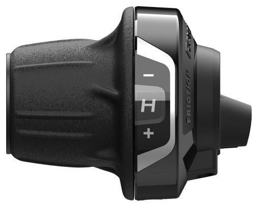 Shimano RevoShift SL-RV400-LN/SL-RV400-7R Juego de palancas de cambio (indicador óptico de marchas) 3x7S Negro (tipo fricción)