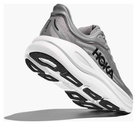 Hoka Bondi 9 Grey Men's Running Shoes