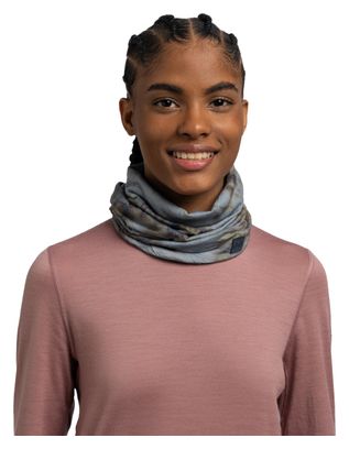Unisex Buff Merino Lightweight Grey Choker