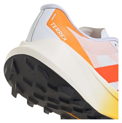 adidas Terrex Agravic 4 Trail-Schuhe Weiß/Orange Damen