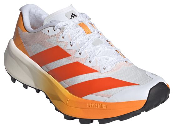 adidas Terrex Agravic 4 Trail-Schuhe Weiß/Orange Damen