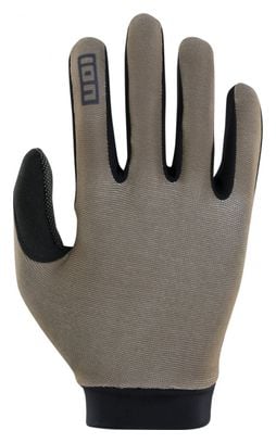 ION Logo Gloves Brown