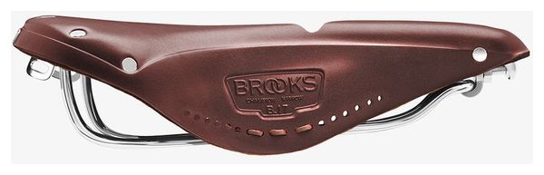 Brooks England B17 Narrow Carved Brown Saddle