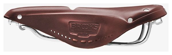 Brooks England B17 Schmaler, geschnitzter brauner Sattel