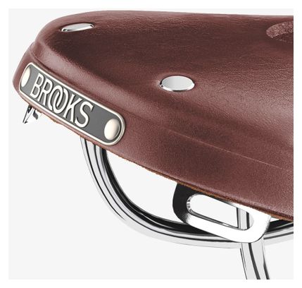 Brooks England B17 Narrow Carved Brown Saddle | Alltricks.com