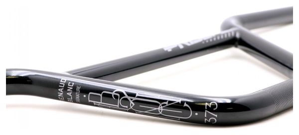BMX Pride Racing 373 White Replica V2 Handlebar Ø22.2mm Black