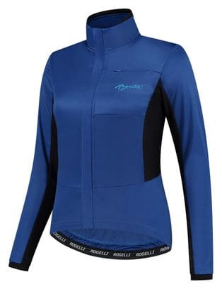 Veste Velo Hiver Rogelli Barrier - Femme - Bleu