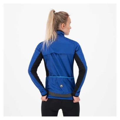 Veste Velo Hiver Rogelli Barrier - Femme - Bleu