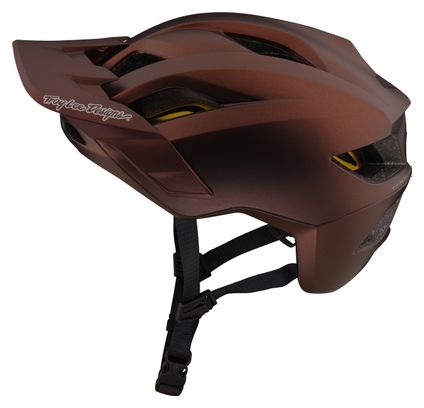 Troy Lee Designs Flowline Orbit Mips Brown Helmet
