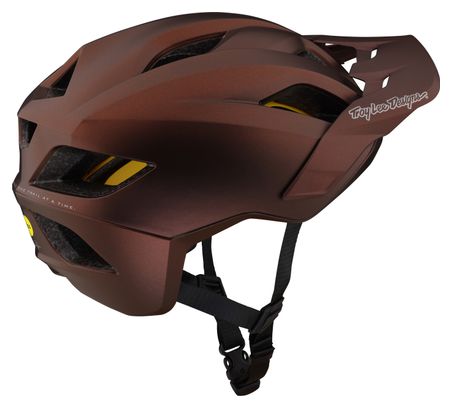 Troy Lee Designs Flowline Orbit Mips Brown Helmet