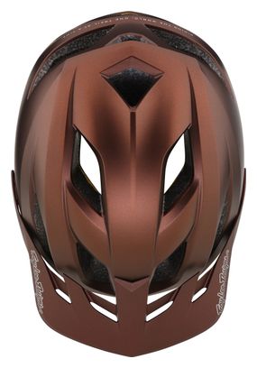 Troy Lee Designs Flowline Orbit Mips Brown Helmet