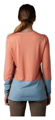 Fox Defend Women's Pink Long Sleeve Jersey