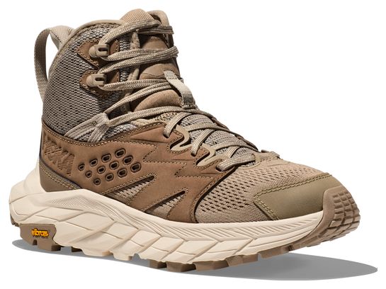 Zapatillas de senderismo <strong>Hoka Anacapa Breeze Mid Beige para</strong> mujer