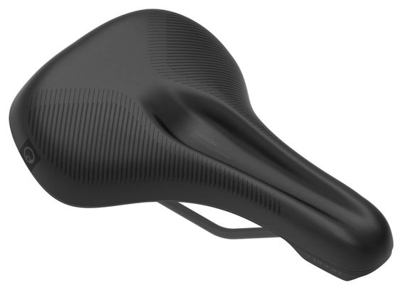 Ergon Selle vélo ST Core Evo Femmes M/L Noir/Gris