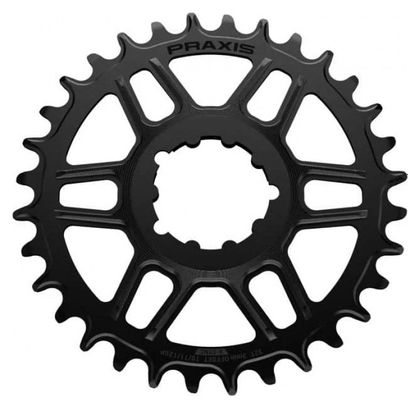 Praxis MTN DM1X 10/11/12V chainring Black