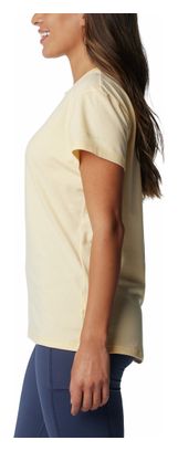 Dames Columbia Sun Trek Beige Technisch T-shirt