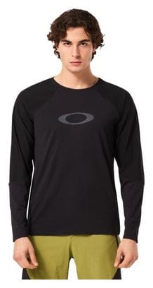 Oakley Seeker Airline Langarmtrikot Schwarz