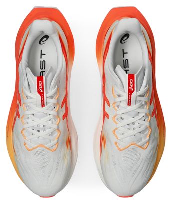 Asics Superblast 3 Running Shoes, White/Orange, Unisex