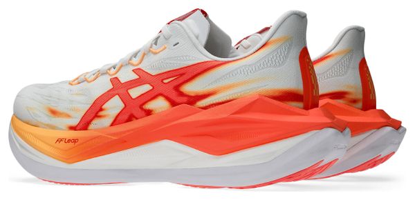 Asics Superblast 3 Running Shoes, White/Orange, Unisex