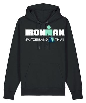 Felpa con cappuccio Ironman Switzerland Black