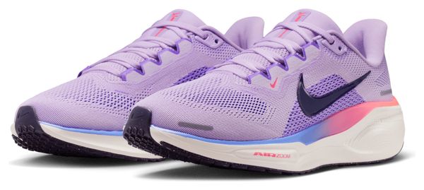 Nike Pegasus 41 hardloopschoenen paars/blauw dames