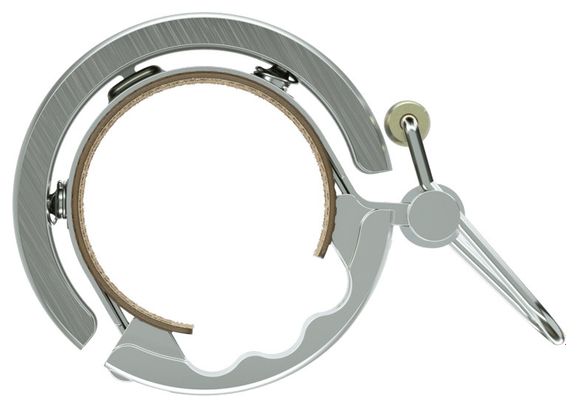 Sonnette Knog Oi Luxe - Large (23.8 - 31.8 mm) Argent