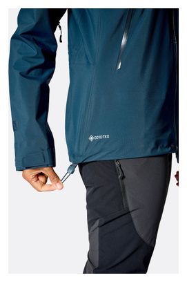 Veste Imperméable RAB Kangri Gore-Tex Bleu Femme