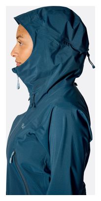 Veste Imperméable RAB Kangri Gore-Tex Bleu Femme