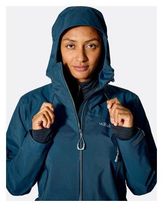 Veste Imperméable RAB Kangri Gore-Tex Bleu Femme