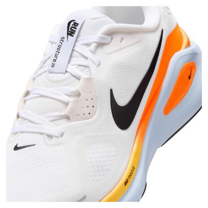 Chaussures Running Nike Structure 26 Blanc/Orange/Bleu Homme