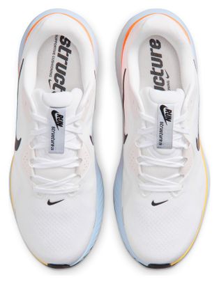 Chaussures Running Nike Structure 26 Blanc/Orange/Bleu Homme