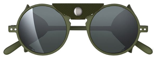 Occhiali Izipizi Glacier Khaki/Lenti a specchio argento