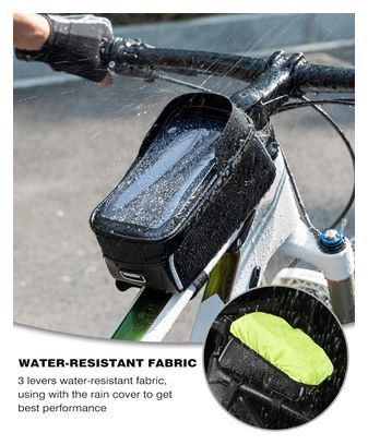 Sacoche de vélo étanche pour téléphone  moins de 7 pouces