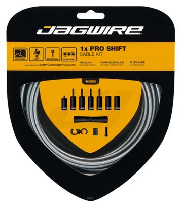 Kit Câbles et Gaine Jagwire 1x Pro Shift Kit Gris