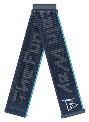 Cinturino per orologio Coros Apex 4 in nylon da 24 mm blu Kilian Jornet Edizione limitata