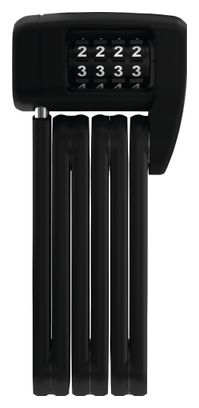 Abus Bordo Lite Mini Combo 6055C/60 Lucchetto pieghevole nero + staffa SH