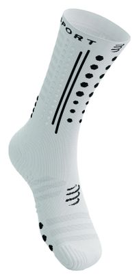 Compressport Aero Socks 2.0 sokken Wit/Zwart