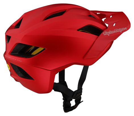 Casque Troy Lee Designs Flowline Orbit Mips Rouge