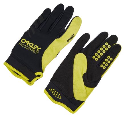 Oakley Switchback Long Gloves Black/Yellow